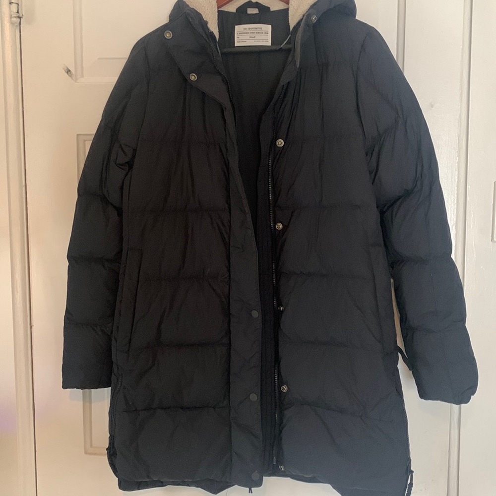 REI Black puffer Norseland coat XS